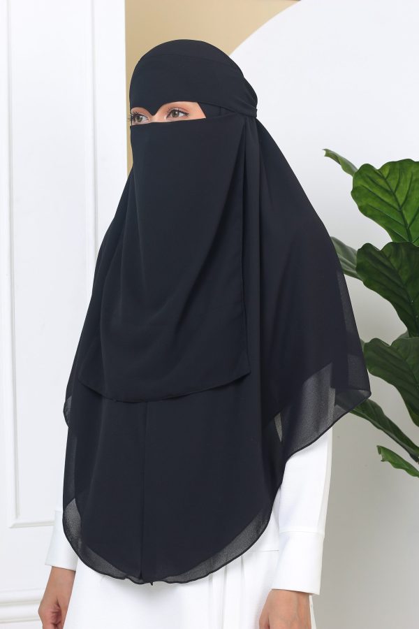 BLACK NIQAB V - Image 2