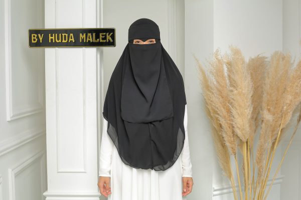 BLACK NIQAB V