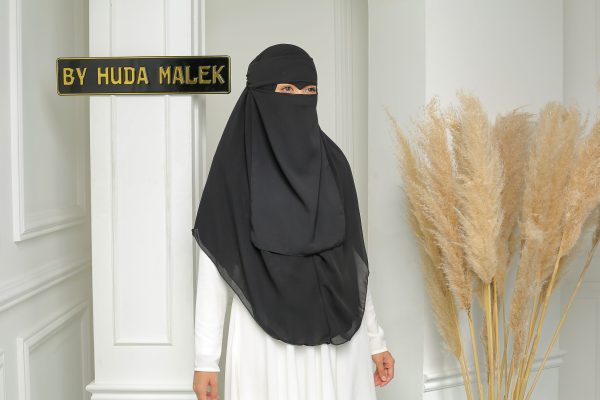 BLACK NIQAB V - Image 3